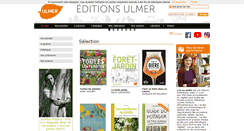 Desktop Screenshot of editions-ulmer.fr